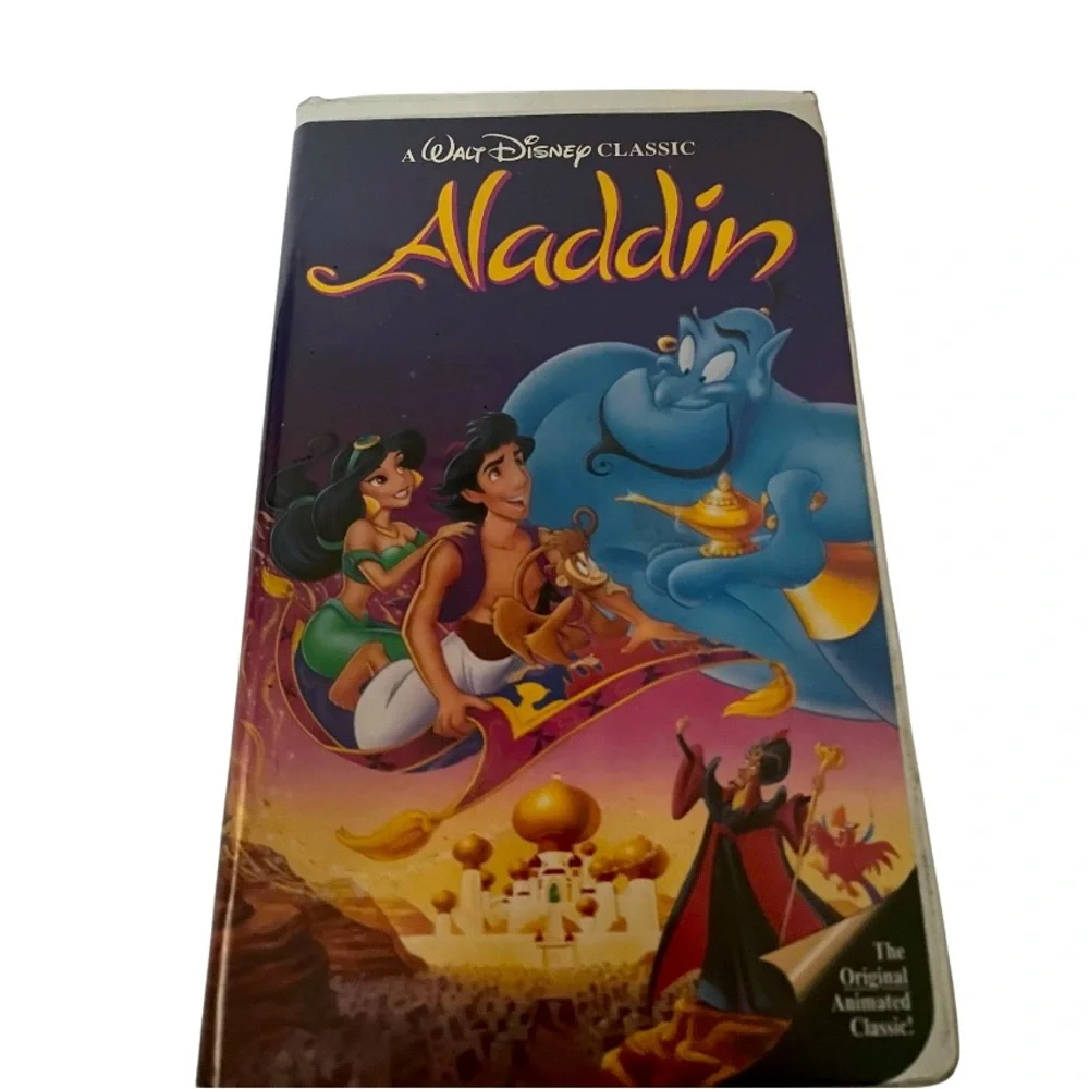 Disney Aladdin The Classics Black Diamond VHS. Pre owned